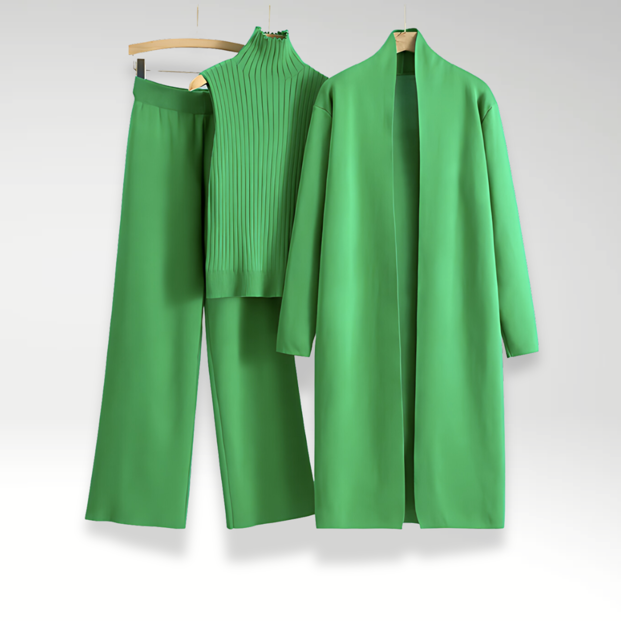 Beclaire™ | Ensemble trois pièces en maille Luxe