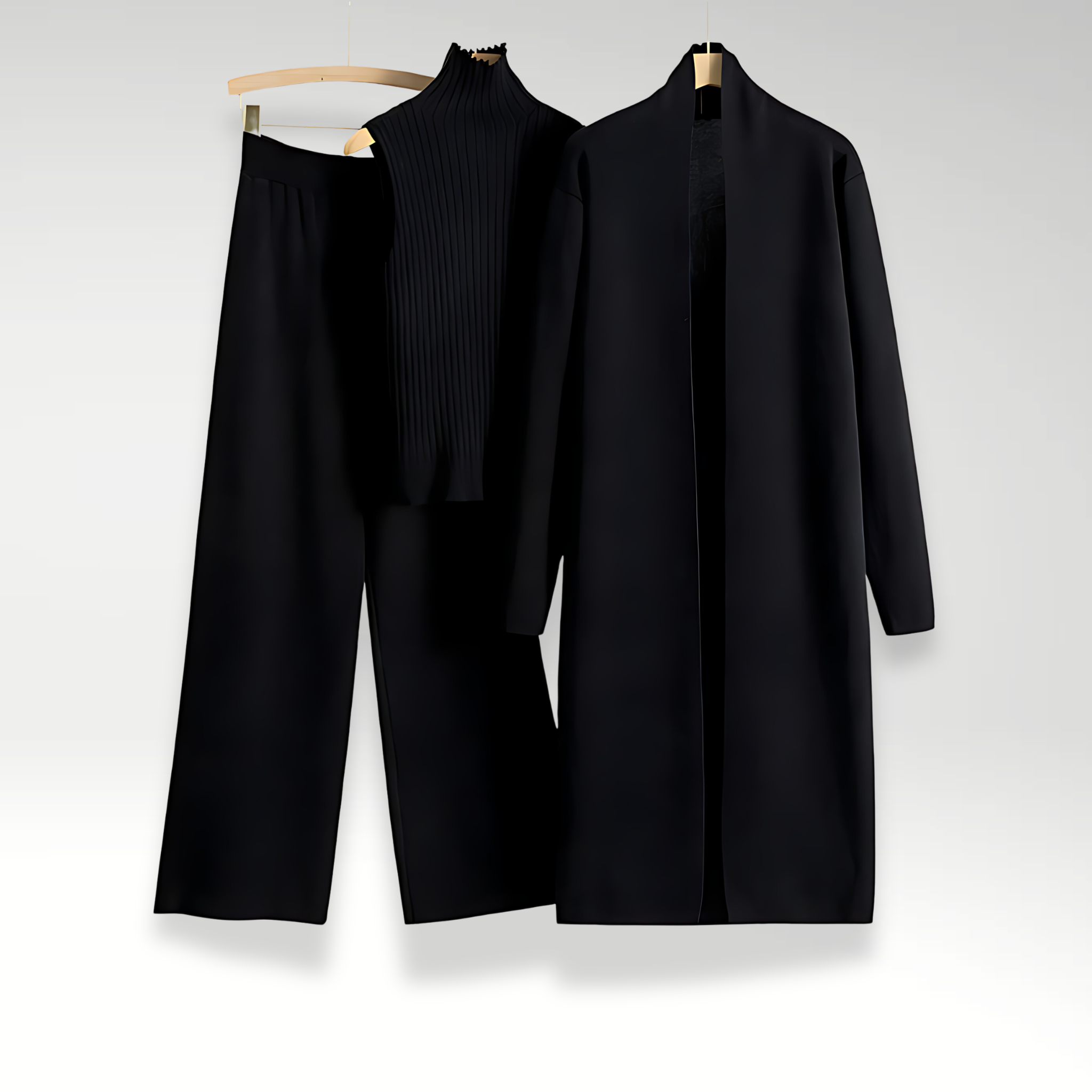 Beclaire™ | Ensemble trois pièces en maille Luxe