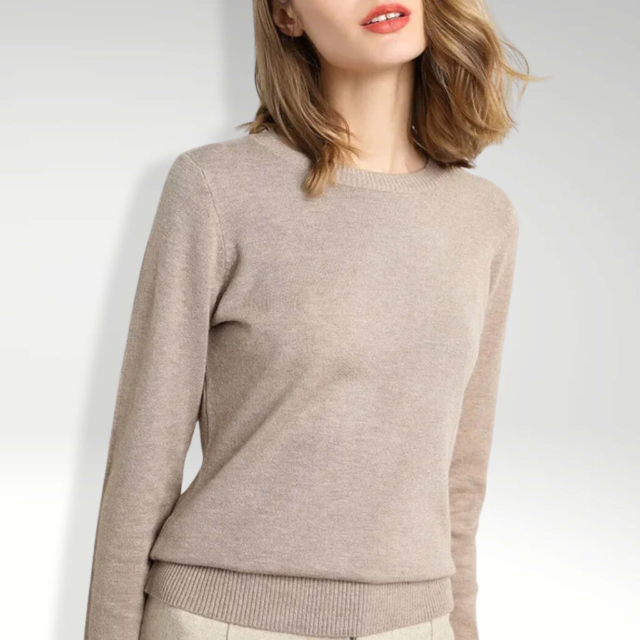 Beclaire™ | Pull confort en laine essentiel